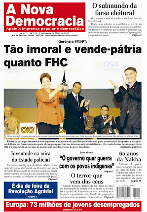 Jornal A Nova Democracia nº 110 (2ª quinzena de maio/2013)