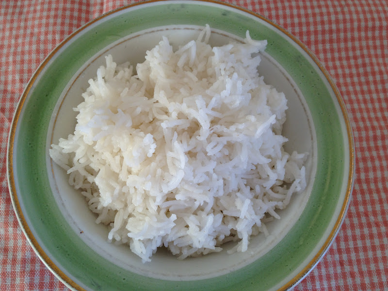 Kristinas Madunivers: Kogte basmati ris