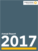 Front page of Commerzbank annual report 2017