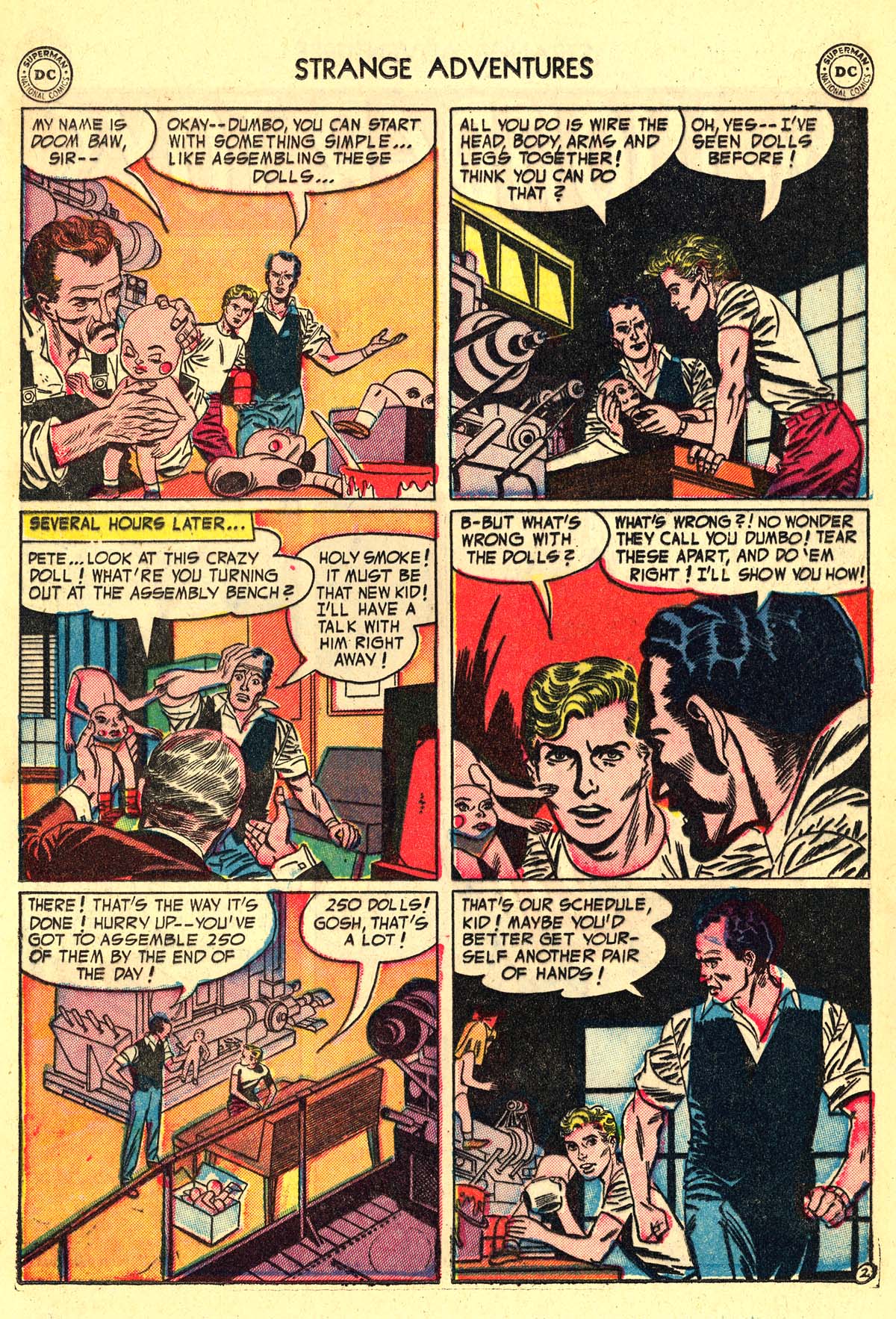 Read online Strange Adventures (1950) comic -  Issue #37 - 20