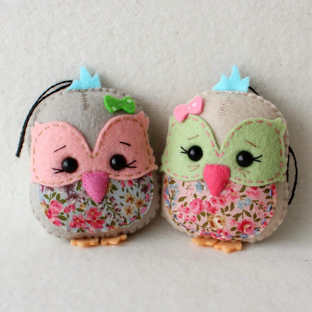 Cara Membuat Boneka Burung Hantu Yang Lucu Dari Kain