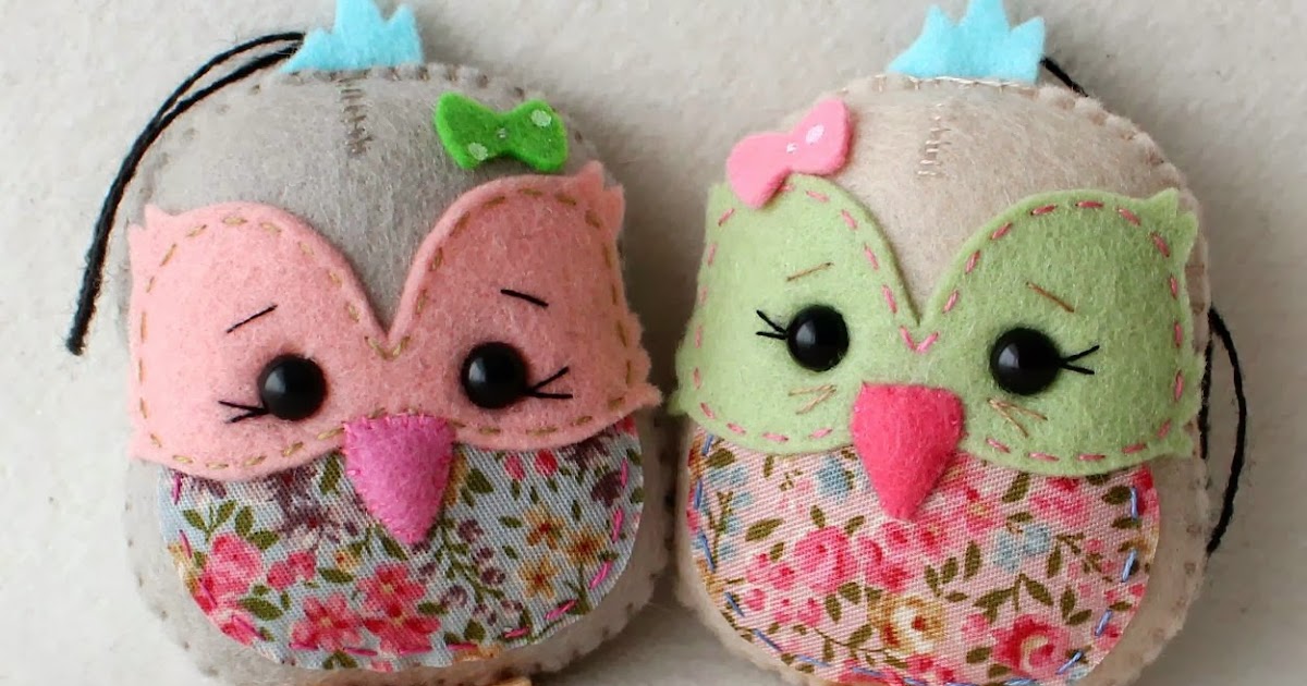 Cara Membuat Boneka Burung Hantu Dari Kain Perca Easy Study