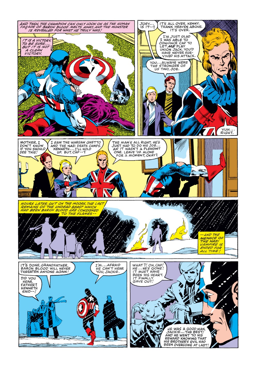 Read online Captain America (1968) comic -  Issue #254 - 22