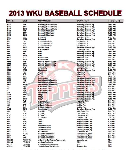 Western Kentucky Baseball