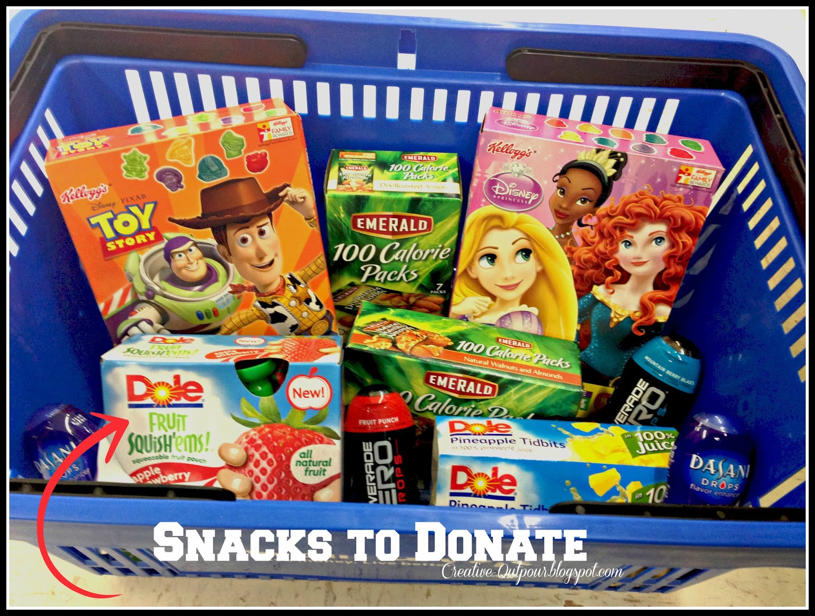 Creative Outpour Giving Nutritious Snacks with Champions for Kids