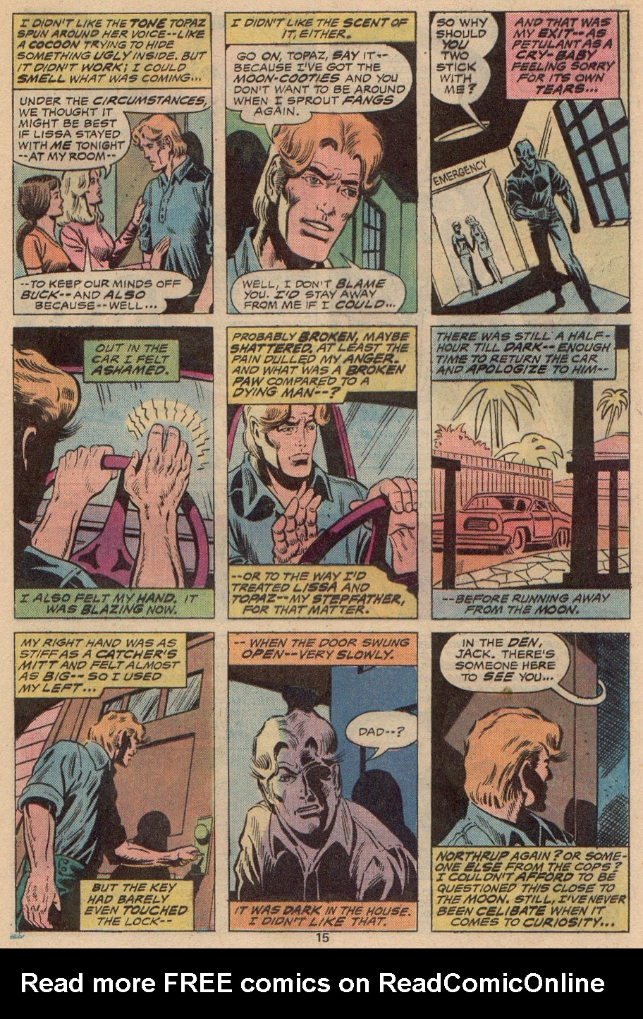 Read online Werewolf by Night (1972) comic -  Issue #32 - 10