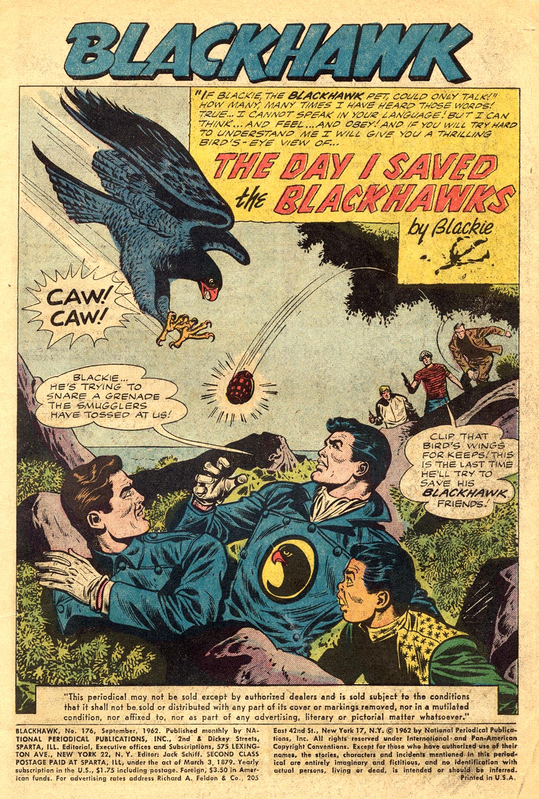 Read online Blackhawk (1957) comic -  Issue #176 - 3