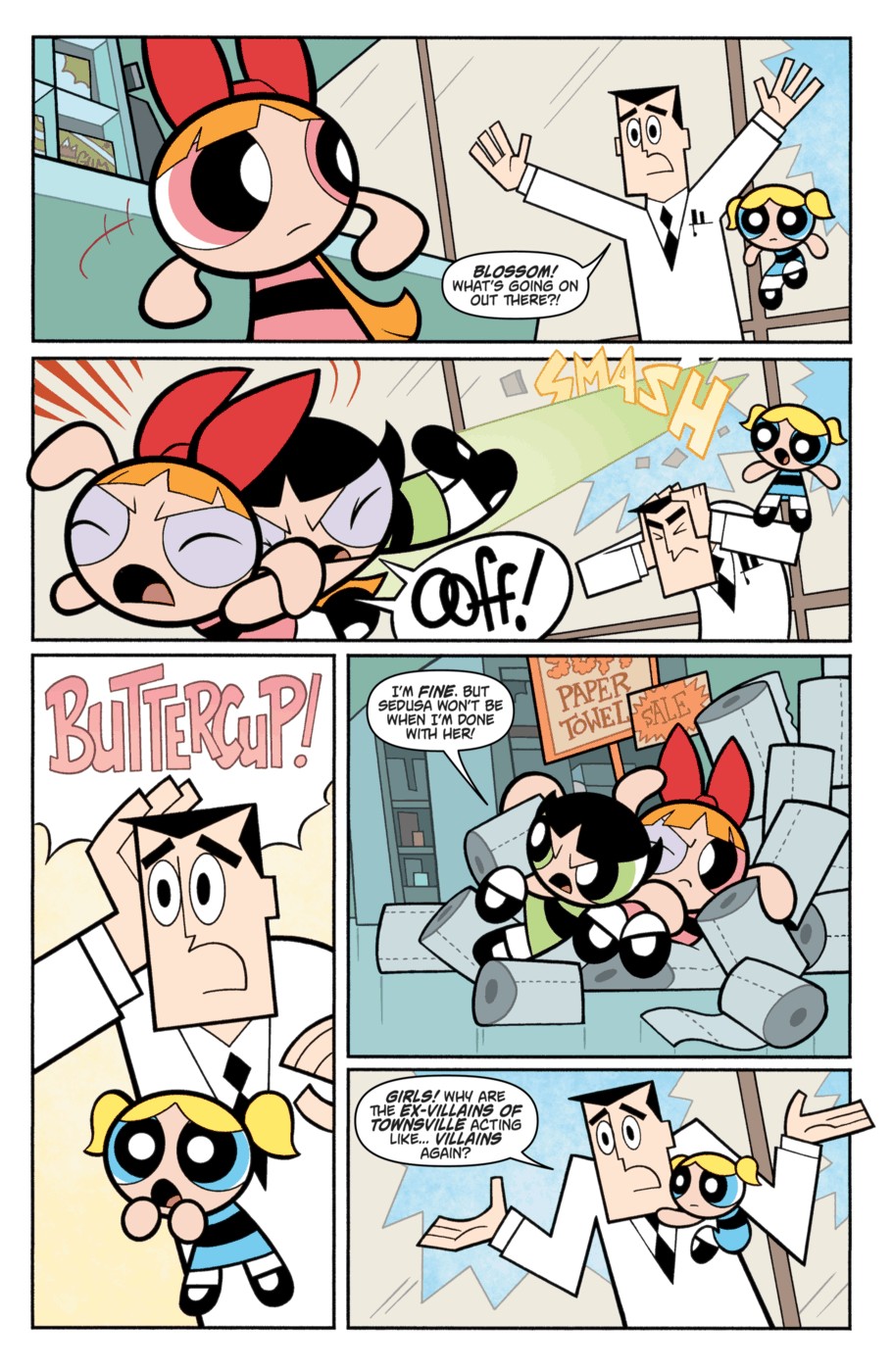 Read online Powerpuff Girls (2013) comic -  Issue #5 - 6