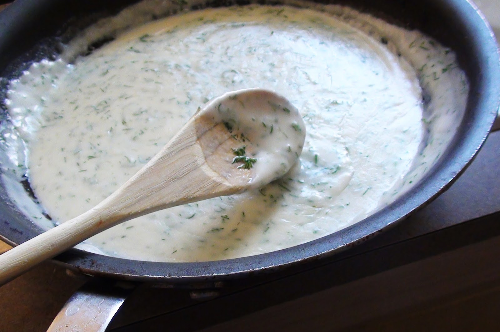 zsuzsa is in the kitchen DILL WINE SAUCE