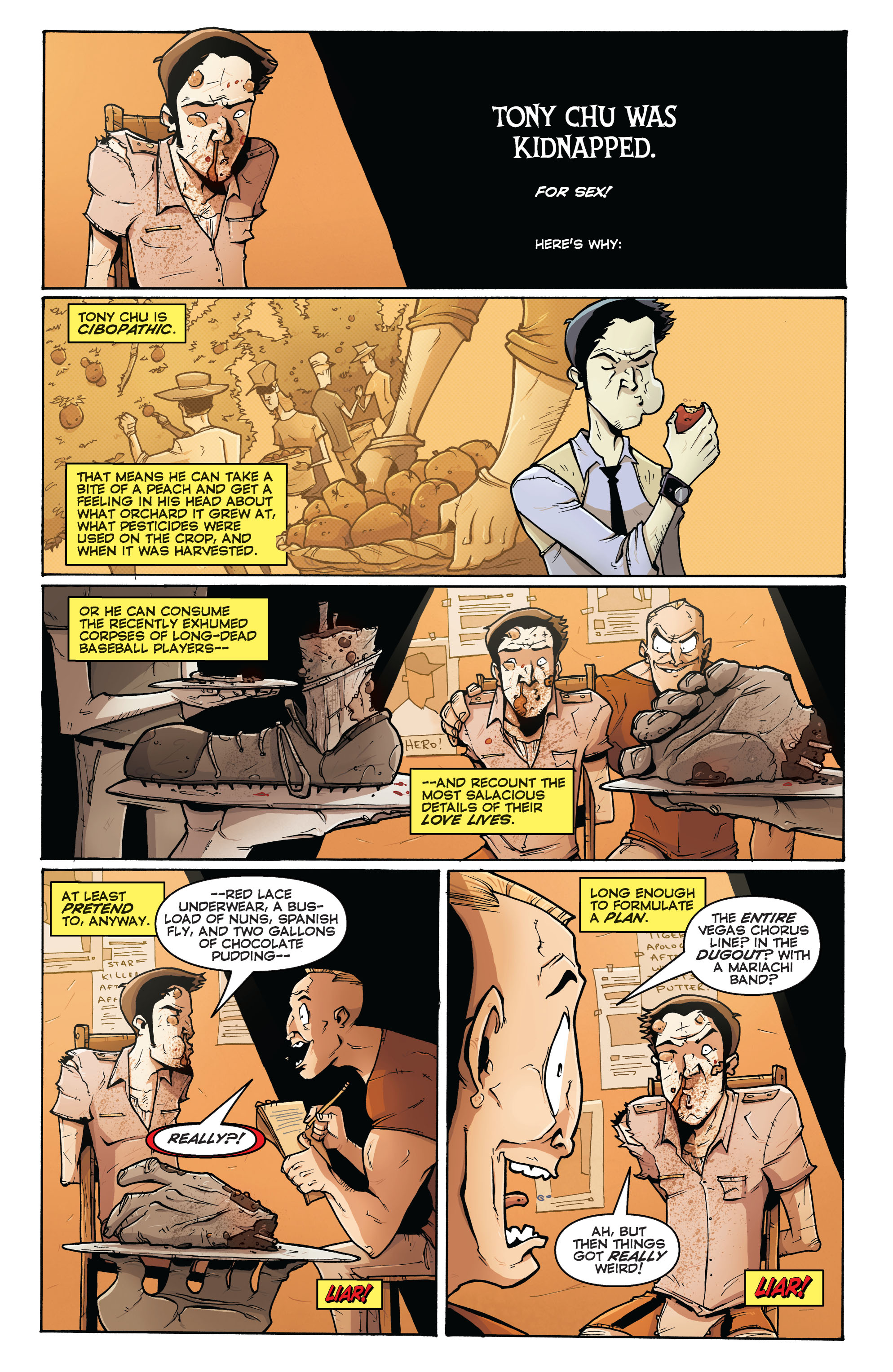 Read online Chew comic -  Issue #23 - 18