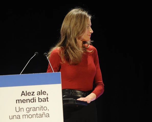 Crown Princess Letizia of Spain attended the opening of 'Volunteering National Congress' in Bilbao