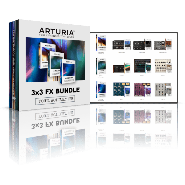 Arturia 3 x 3 FX Bundle v2019.3 Full version