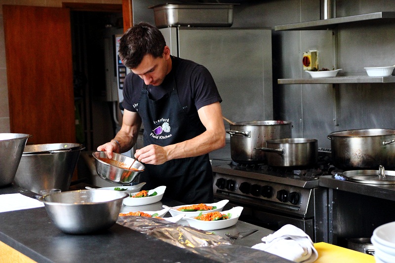 Riverford Field Kitchen Sunday Lunch