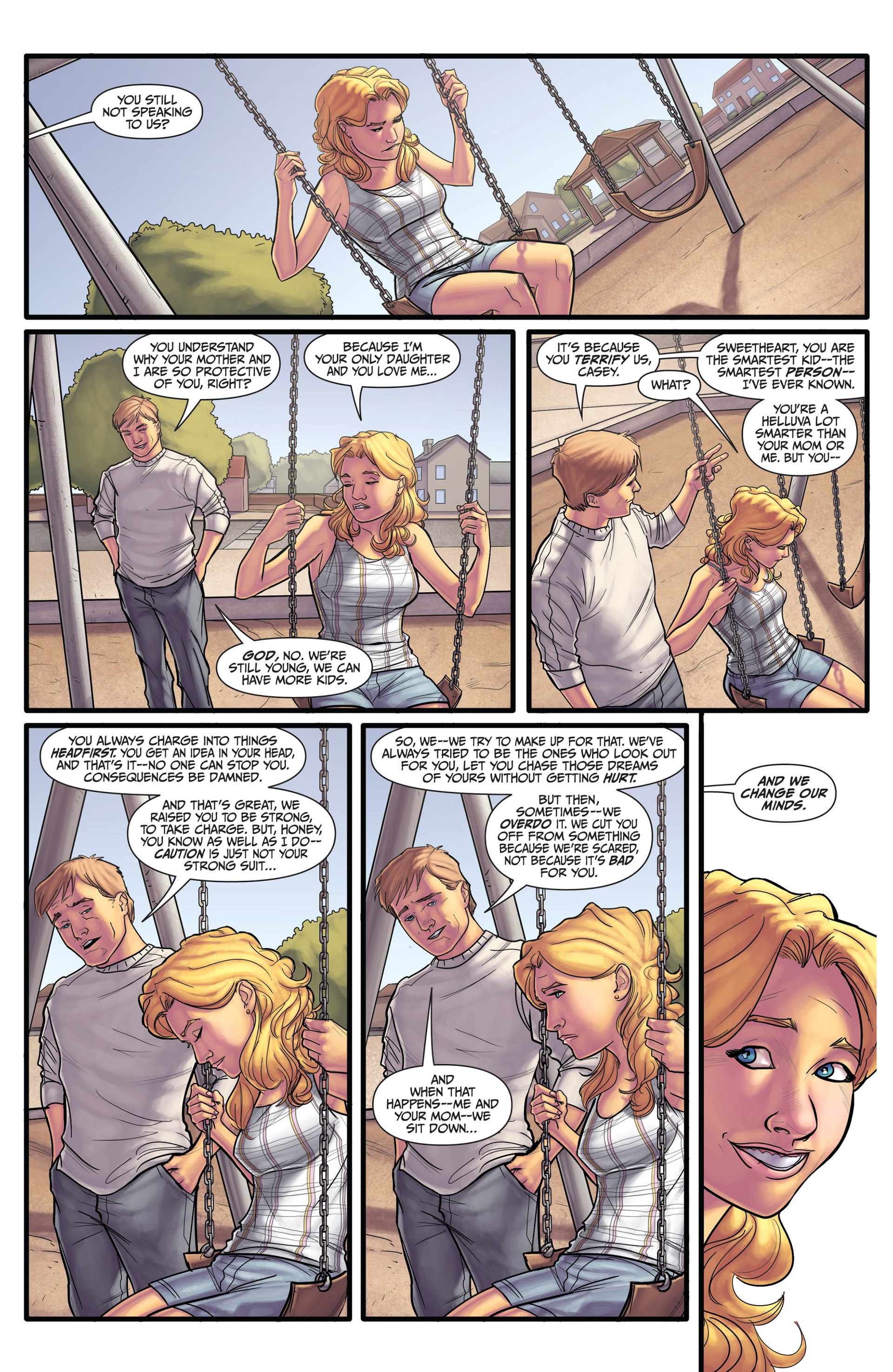 Read online Morning Glories comic -  Issue # _TPB 3 - 125