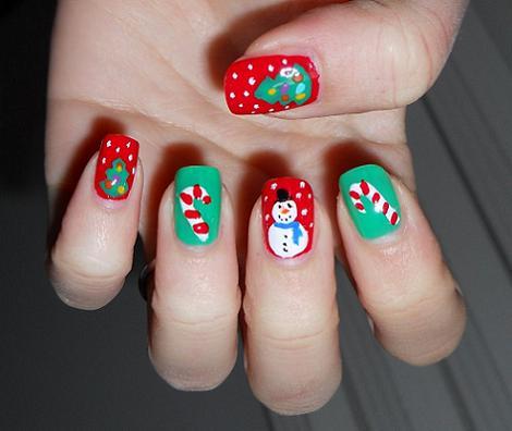 Uñas decoradas de NAVIDAD fáciles de hacer y que están de MODA - ElSexoso