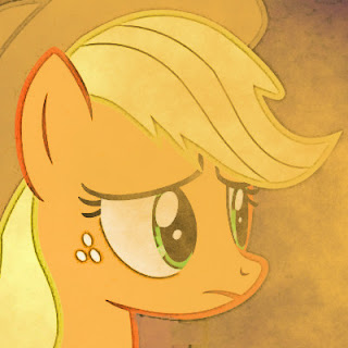 Cover image: Applejack looking unhappy