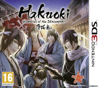 Hakuoki: Memories of the Shinsengumi para a 3DS Hakuoki: Memories of the Shinsengumi para a 3DS