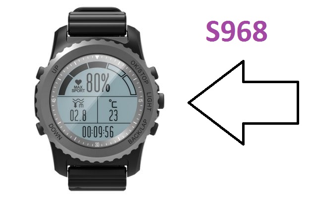 s968 gps smart watch