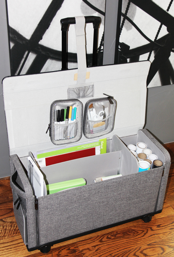 with style} How to Organize Cricut Supplies Blue i Style