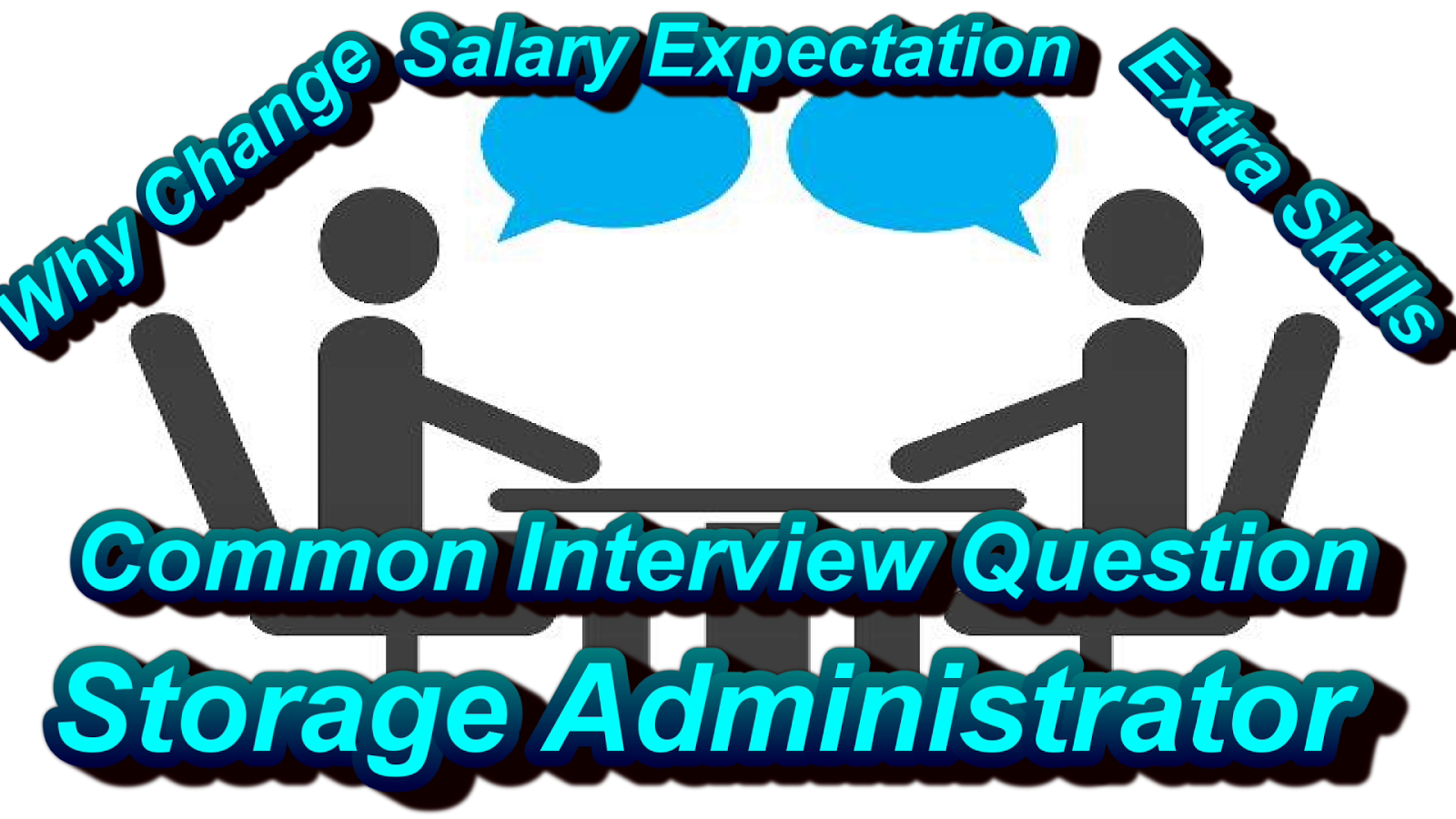 common interview question for storage admin