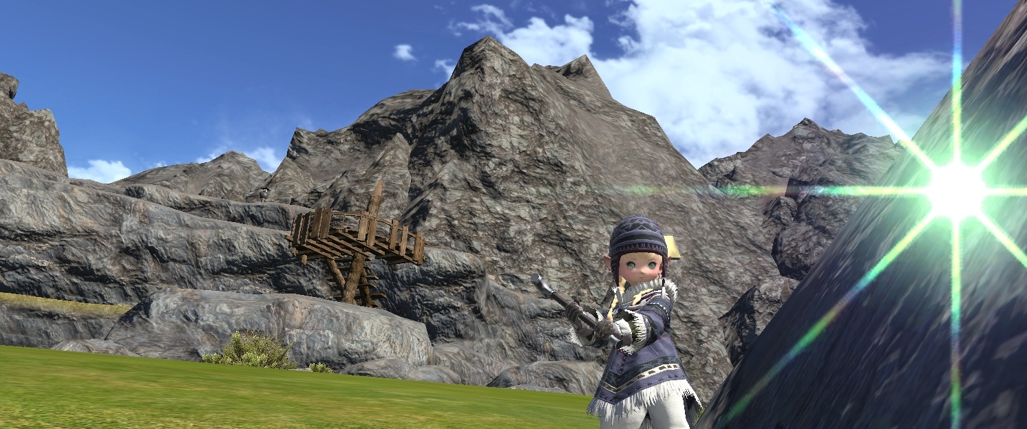 Ff14 4 0 Lv63 70採掘師クエスト 硬拳石 Ff14 初心者の冒険