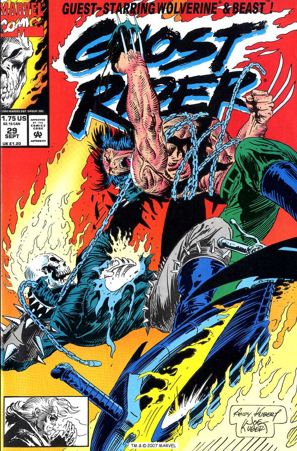 Read online Ghost Rider (1990) comic -  Issue #29 - 1