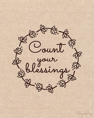 count your blessings free printables
