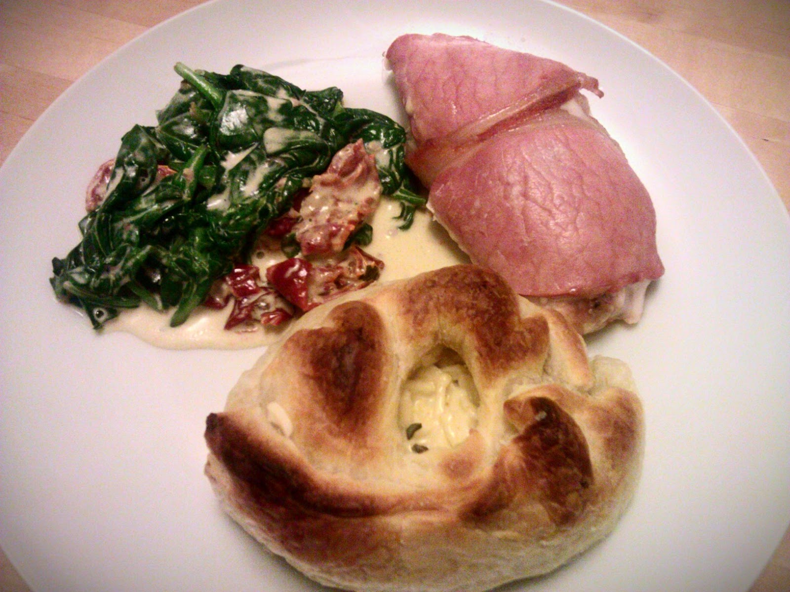 Everything Goes With Toast Leek knish with a melting centre