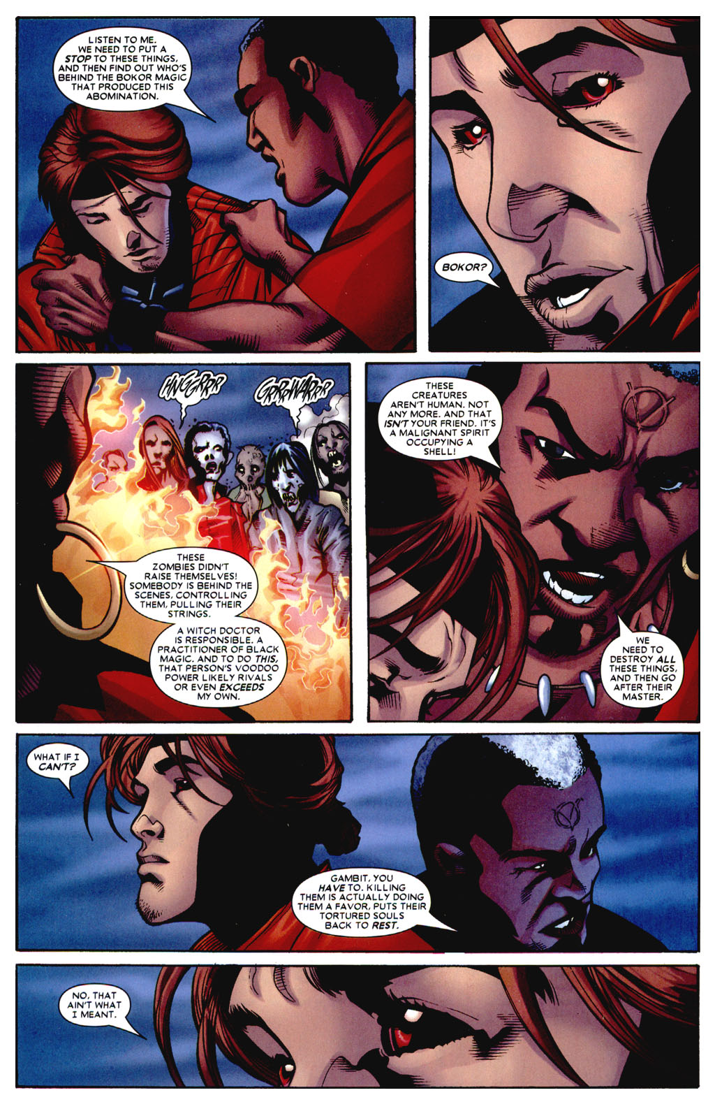 Read online Gambit (2004) comic -  Issue #8 - 22