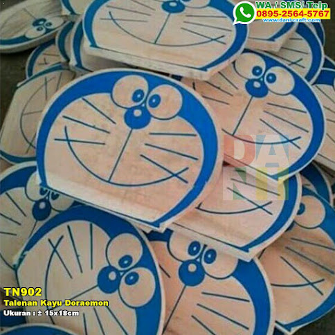 Talenan Kayu Doraemon