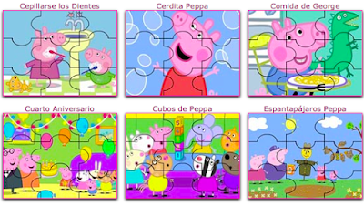 rompecabezas de peppa