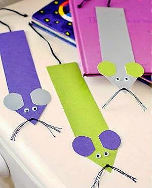 Przedszkony Artysta: Zakładki do książek