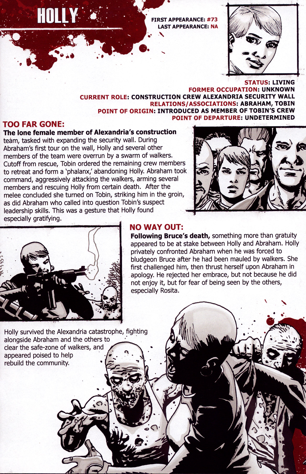 Read online The Walking Dead Survivors' Guide comic -  Issue #3 - 5