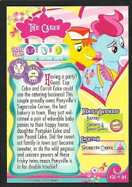 My Little Pony The Cakes Series 1 Trading Card