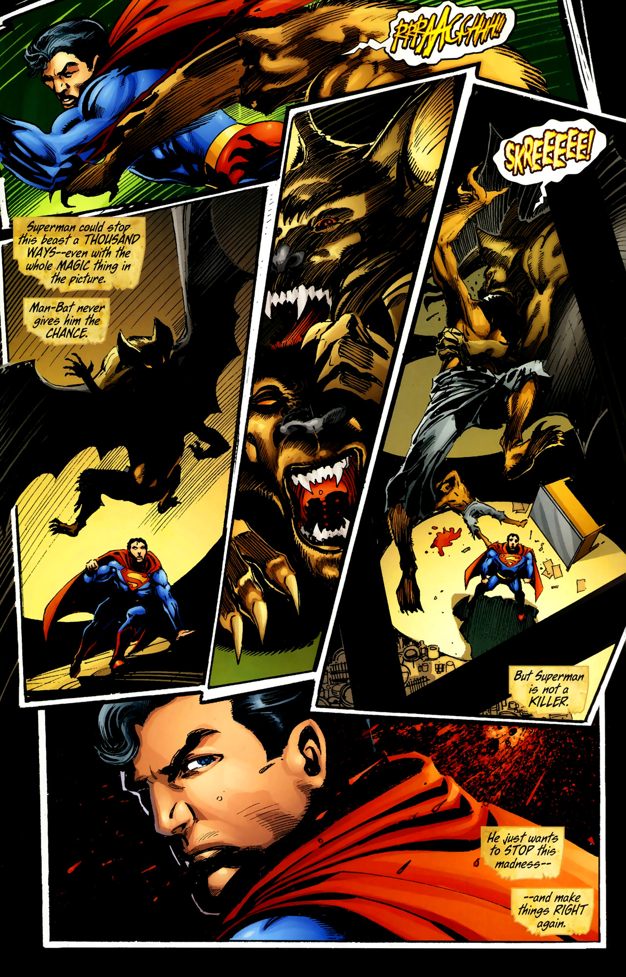 Read online Superman and Batman vs. Vampires and Werewolves comic -  Issue #5 - 12