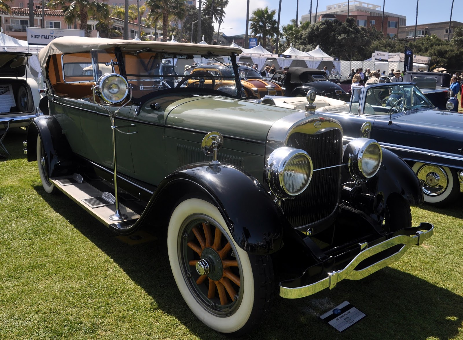 Just A Car Guy great old Lincoln with a rarely seen running board