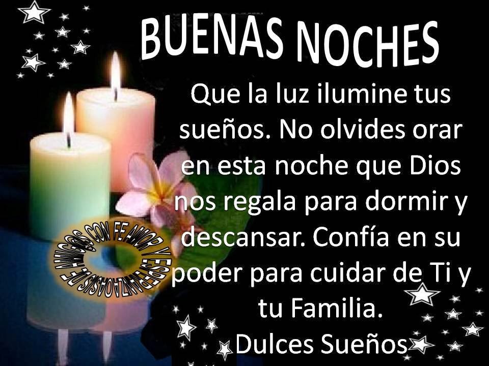 Oasis de Amigos con Fe Amor y Esperanza: Buenas noches