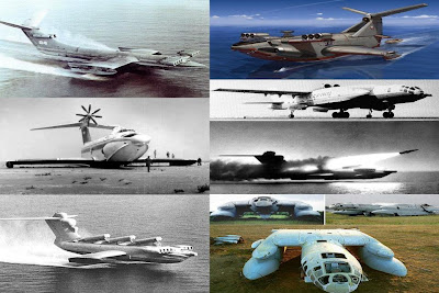 weird soviet engineering russian ekranoplans - stunning