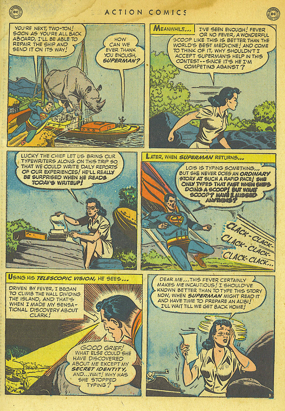 Read online Action Comics (1938) comic -  Issue #154 - 11