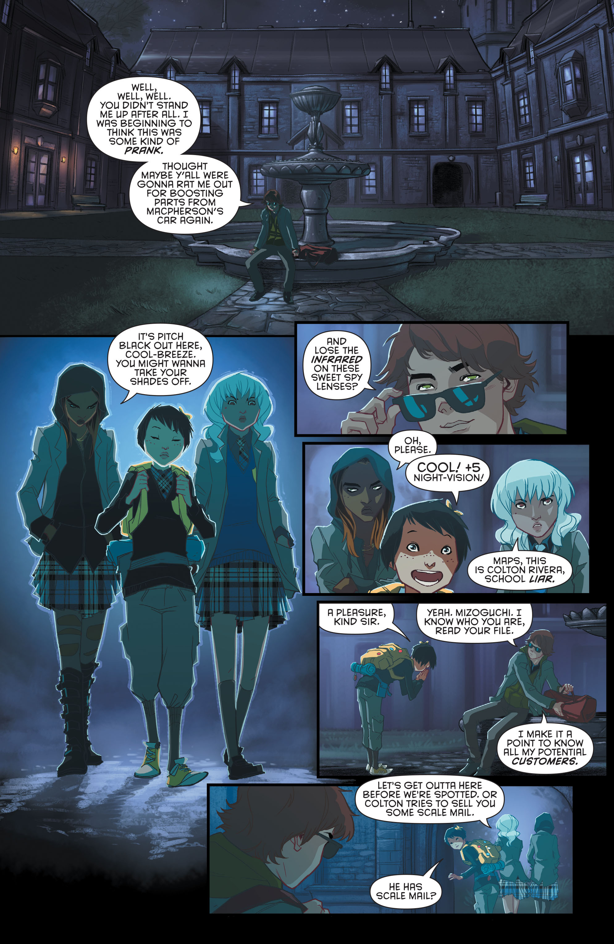 Read online Gotham Academy comic -  Issue #3 - 14