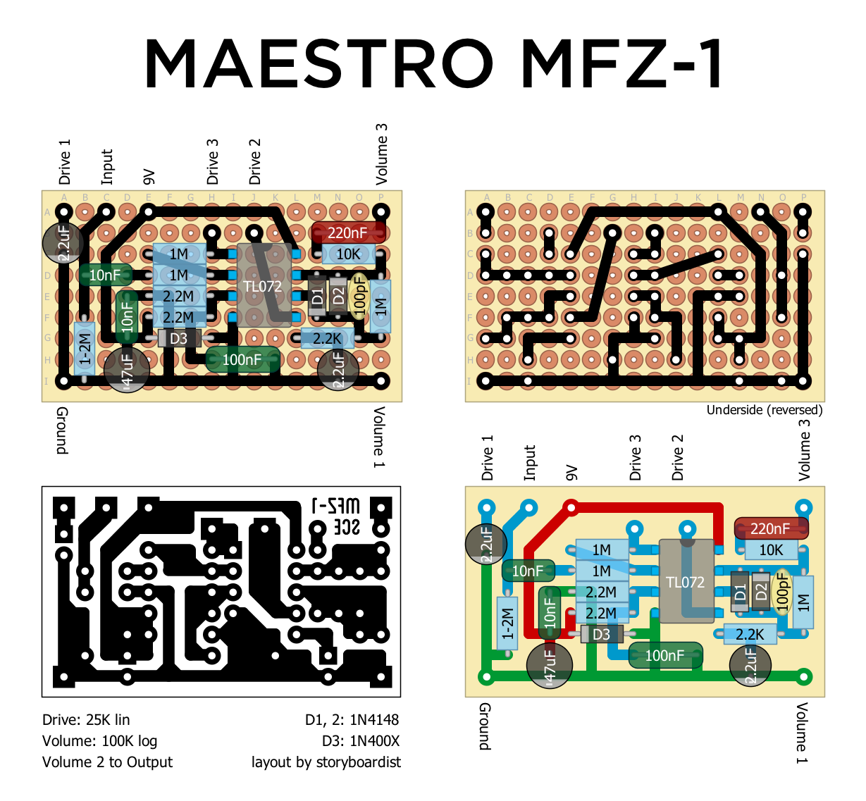Maestro Mfz-1 Schematic