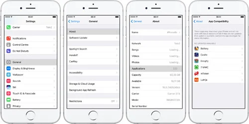 آبل تطلق النسخة التجريبية الثالثة من iOS 10.3