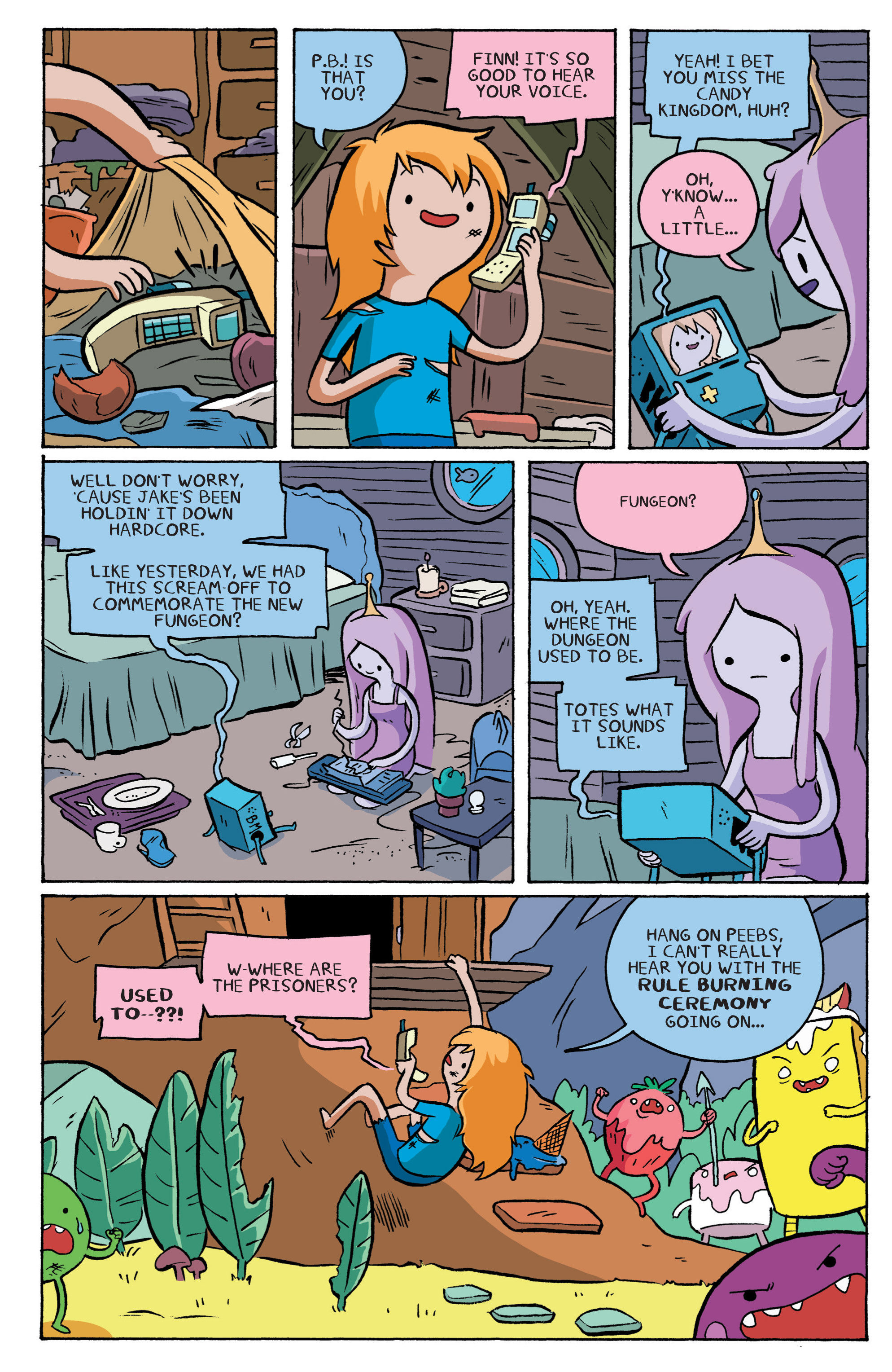 Read online Adventure Time: Marceline and the Scream Queens comic -  Issue #4 - 12