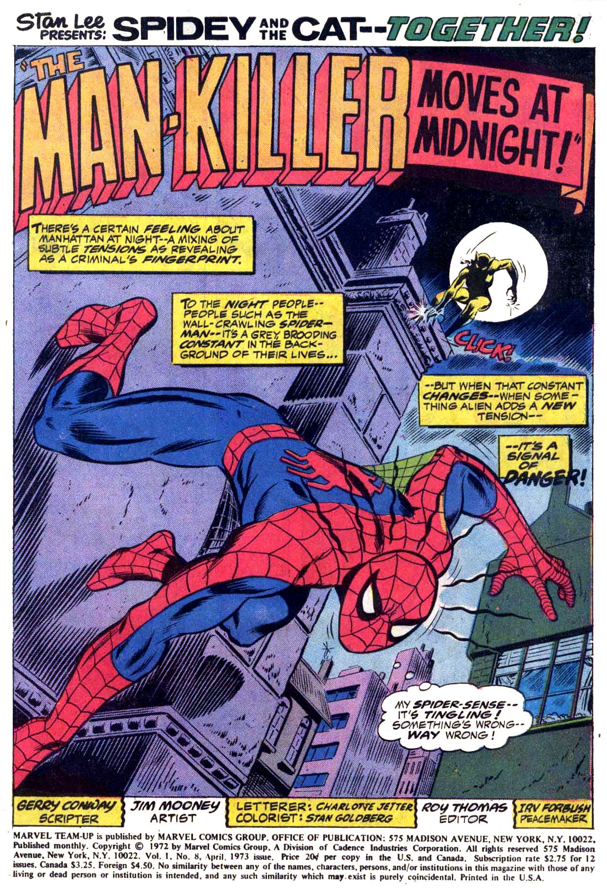 Read online Marvel Team-Up (1972) comic -  Issue #8 - 2