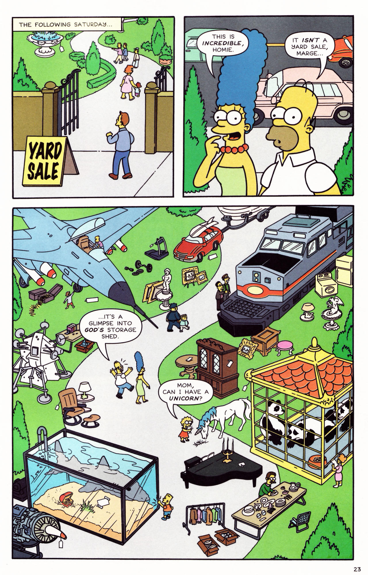 Read online Simpsons Comics comic -  Issue #132 - 19