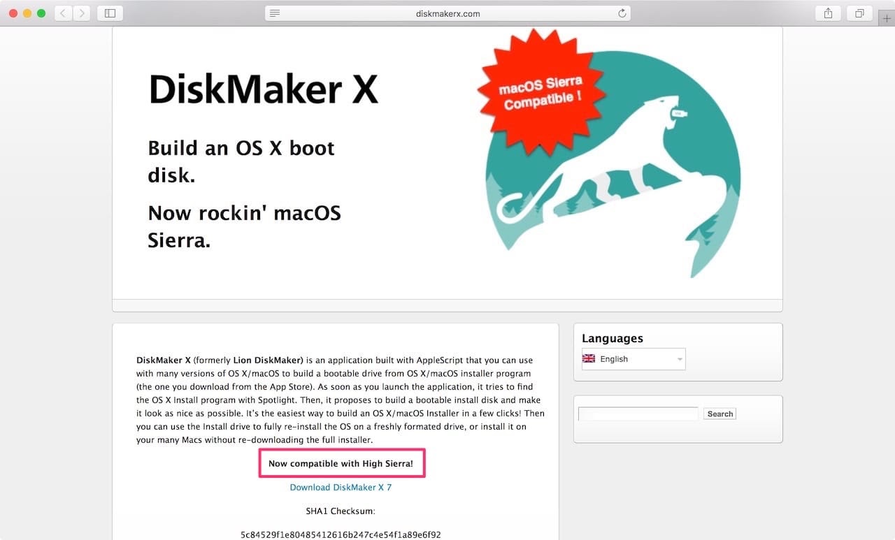 diskmaker x 5.0.3 diskmaker x 5.0.3