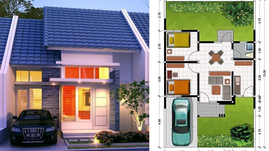 45+ Taman Minimalis Depan Rumah Type 45 Pictures