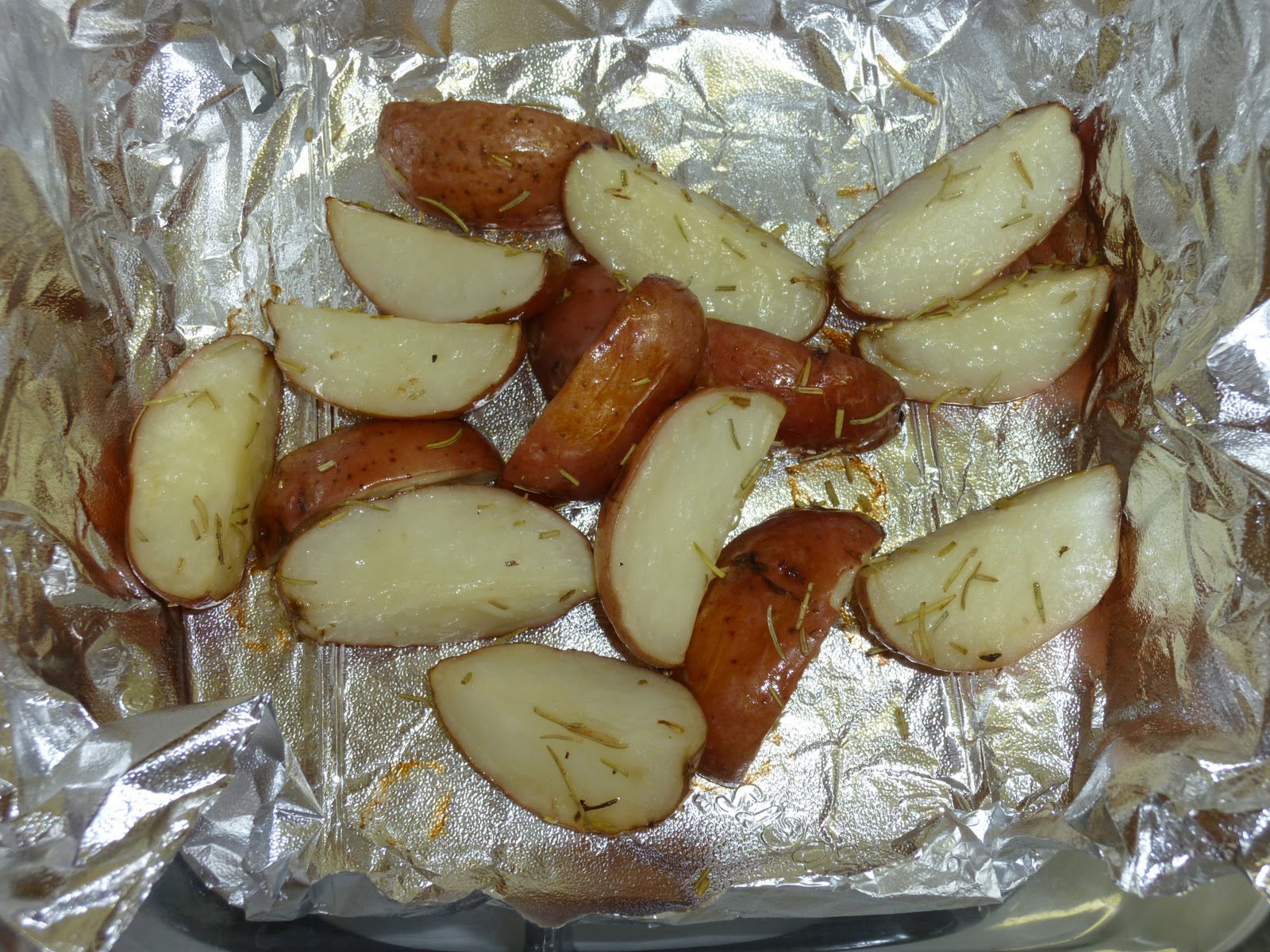 The Yellow Apron Roasted Red Potatoes with Rosemary