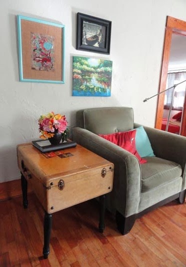 Decorando con MALETAS VIEJAS de viaje - Curiosas IDEAS