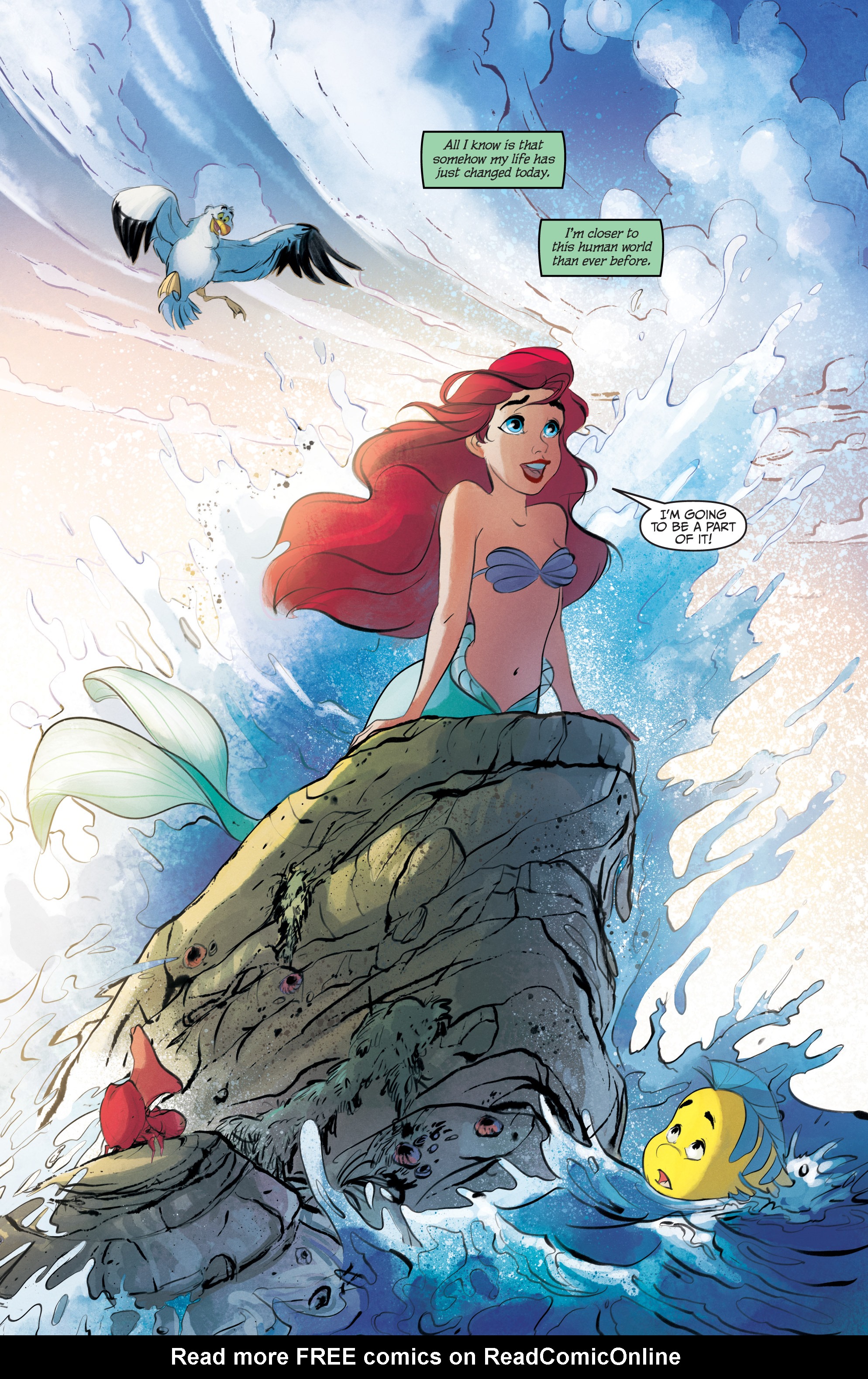 Read online Disney The Little Mermaid comic -  Issue #1 - 22